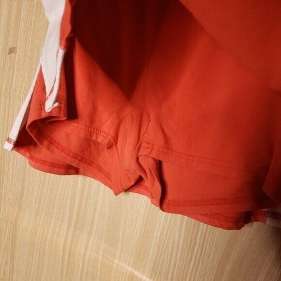 Aspire Girls Orange Athletic Skirt 16 - Picture 5 of 6